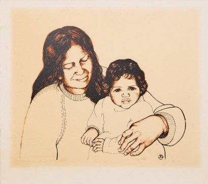 Jean Loomis "Mother and Child"