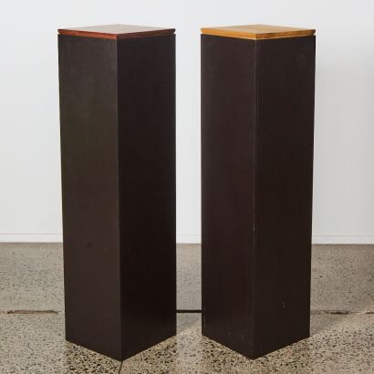 A Pair of Gallery Plinths