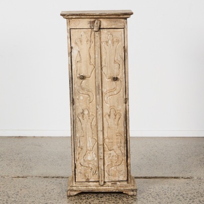 A Rustic Indonesian Storage Cabinet