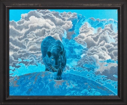 A Picture By Schim Schimmel Titled "In Search Of His Future"
