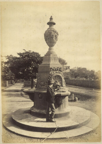 NICHOLAS JOHN CAIRE Fountain at the Entrance to the Sydney Botanical Gardens