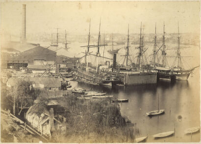 NICHOLAS JOHN CAIRE View of Darling Harbour, Port Jackson