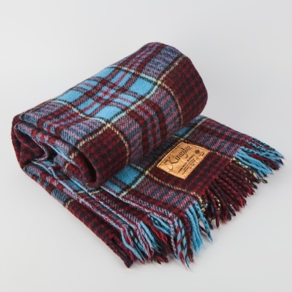 A Kingston Pure Wool Blanket by Onehunga Woollen Mills Ltd