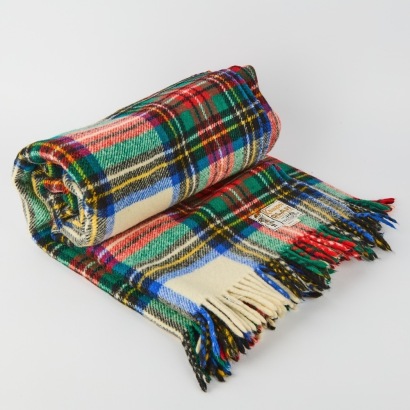 A Kaiapoi Dress Stewart Pattern Travel Rug