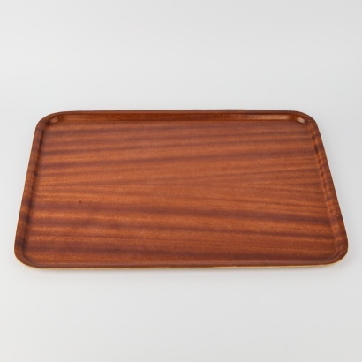 A Mid-Century Mahogany Veneered Tray