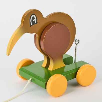 A Dick Frizzell Wiki Wooden Pull Along Toy