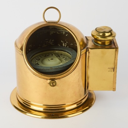 A Brass Maritime Compass