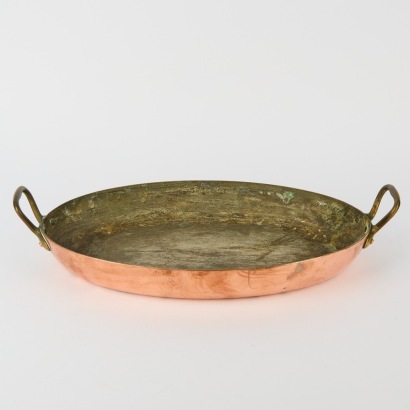 A Mauviel Copper Gratin Dish, France