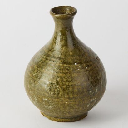 A Chinese 18th Century Celadon Vase