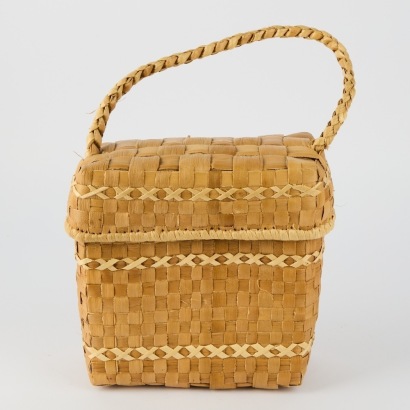 A Plait Woven Bag, Polynesia