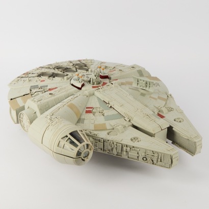 A Large Millennium Falcon Interactive Toy
