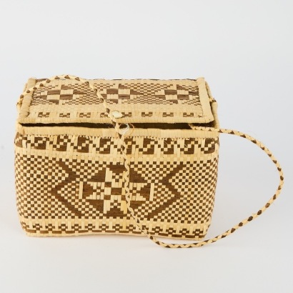 A Plait Woven Purse from Kiribati