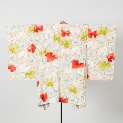 A Kimono with Abstract Design