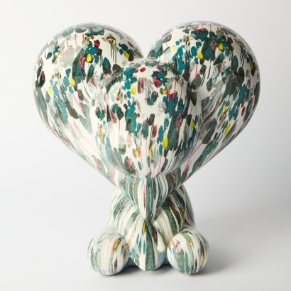 A Modern Koons Art Deco Rabbit