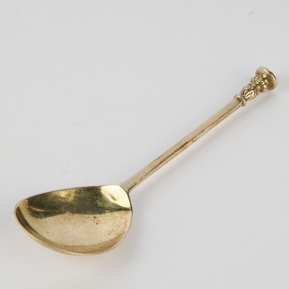 A Sterling Silver Serving Spoon