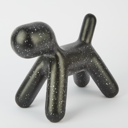 A Hemma Resin Puppy Sculpture
