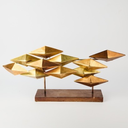 A Metal Sculptural Artwork
