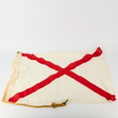 A Vintage Saint Patrick's Saltire Flag