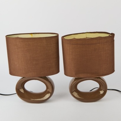A Pair Of MCM Table Lamps