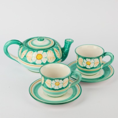 An Italian Corso De Fiori Tea set
