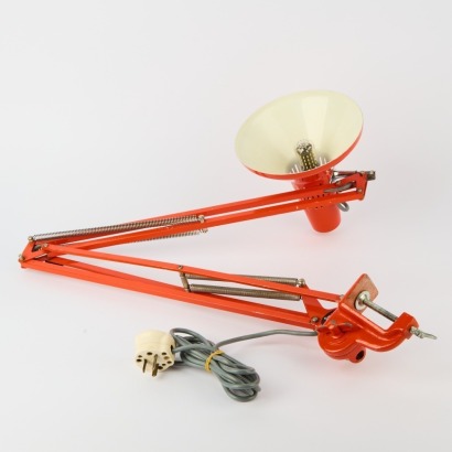 A Superlux Anglepoise Lamp with Clamp Mount