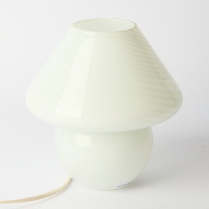 A Vintage Murano 'Mushroom' Table Lamp