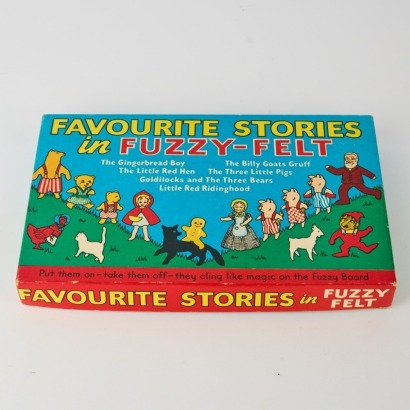 A Vintage 'Favourite Stories in Fuzzy Felt' Toy