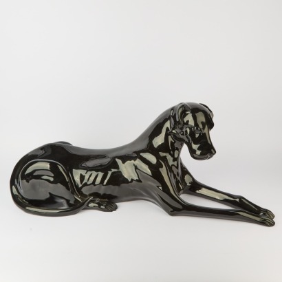 A Large Great Dane Figure