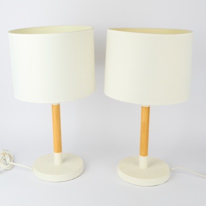 A Pair of Contemporary Side Lamps