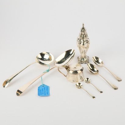 A Collection of Various Sterling Pieces