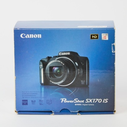 A Canon Powershot SX170 IS Camera