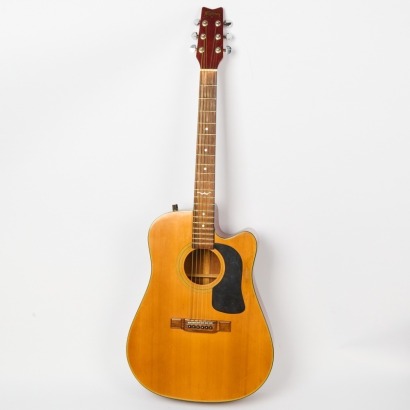 A Vintage George Washburn Acoustic Guitar