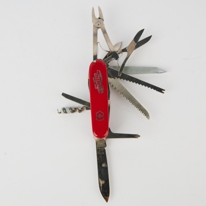 A Vintage Victorinox Swiss Army Officers' Knife 100 Year Anniversiary