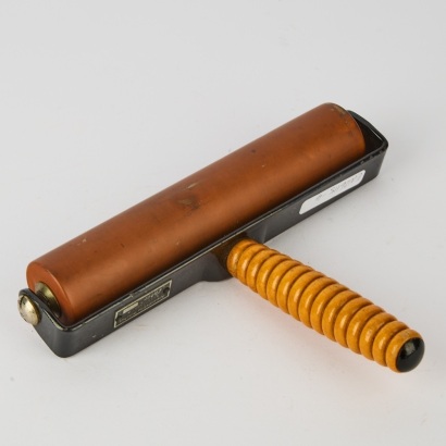 A Vintage Rubber Ink Brayer