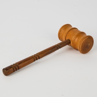 A Vintage Auctioneer's Gavel