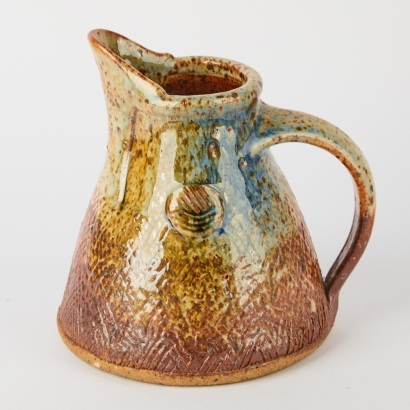 A Mike O'Donnell Salt Glazed Stoneware Jug
