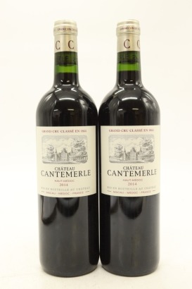 (2) 2014 Chateau Cantemerle, Haut-Medoc