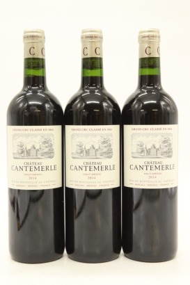 (3) 2014 Chateau Cantemerle, Haut-Medoc