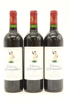 (3) 2014 Baron Philippe de Rothschild Chateau d'Armailhac, Pauillac [JR16.5]