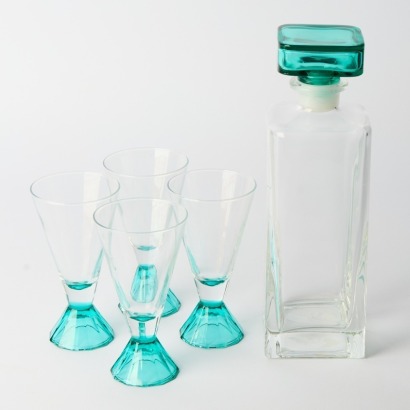 A Vintage Decanter Set