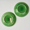 A Pair of Chinese Qing Dynasty Green-glazed &lsquo;Dragon&rsquo; Dishes - 3