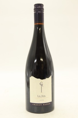 (1) 2005 Craggy Range Le Sol Syrah, Gimblett Gravels [JR17]