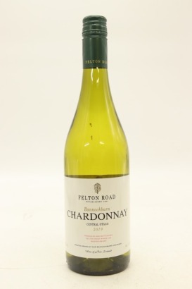 (1) 2019 Felton Road Bannockburn Chardonnay, Central Otago [JR16.5]