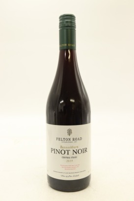 (1) 2019 Felton Road Bannockburn Pinot Noir, Central Otago