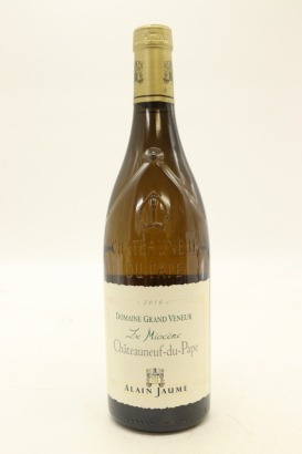 (1) 2016 Alain Jaume & Fils Domaine Grand Veneur Chateauneuf-du-Pape Le Miocene Blanc, Rhone