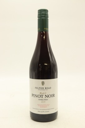 (1) 2019 Felton Road Block 3 Pinot Noir, Bannockburn [JR17.5] [RP95]