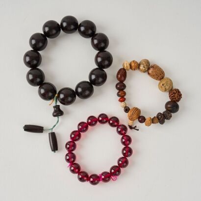 A Set of Three Variety Bracelets