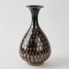 A Chinese Late Yuan&ndash;Early Ming Northern Kiln Black-glazed &lsquo;Rust-splashed&rsquo; Yuhuchun Vase
