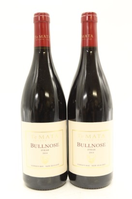 (2) 2014 Te Mata Estate Bullnose Syrah, Hawke's Bay [JR16.5]