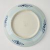 A Chinese Early to Mid-Qing Dynasty Blue and White 'Shou' Dish - 3